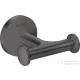 Hansgrohe AXOR UNIVERSAL CIRCULAR dupla akasztó,szálcsiszolt fekete króm 42812340