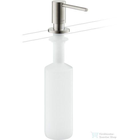 Hansgrohe AXOR UNO szappan-/mosogatószer adagoló, rozsdamentes acél hatású 42818800