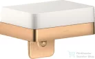Hansgrohe AXOR UNIVERSAL SOFTSQUARE folyékonyszappan-adagoló,szálcsiszolt bronz 42819140