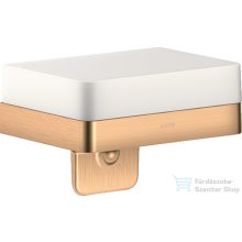   Hansgrohe AXOR UNIVERSAL SOFTSQUARE folyékonyszappan-adagoló,szálcsiszolt bronz 42819140