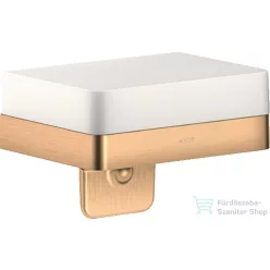   Hansgrohe AXOR UNIVERSAL SOFTSQUARE folyékonyszappan-adagoló,szálcsiszolt bronz 42819140