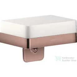   Hansgrohe AXOR UNIVERSAL SOFTSQUARE folyékonyszappan-adagoló,polírozott vörös arany hatású 42819300