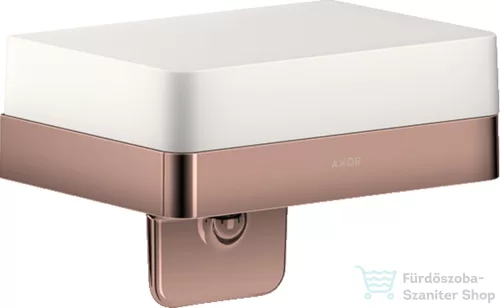 Hansgrohe AXOR UNIVERSAL SOFTSQUARE folyékonyszappan-adagoló,polírozott vörös arany hatású 42819300