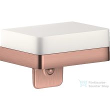   Hansgrohe AXOR UNIVERSAL SOFTSQUARE folyékonyszappan-adagoló,szálcsiszolt vörös arany hatású 42819310