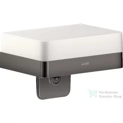   Hansgrohe AXOR UNIVERSAL SOFTSQUARE folyékonyszappan-adagoló,polírozott fekete króm 42819330