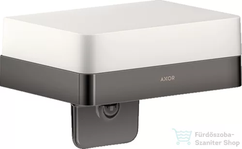 Hansgrohe AXOR UNIVERSAL SOFTSQUARE folyékonyszappan-adagoló,polírozott fekete króm 42819330