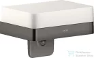 Hansgrohe AXOR UNIVERSAL SOFTSQUARE folyékonyszappan-adagoló,szálcsiszolt fekete króm 42819340