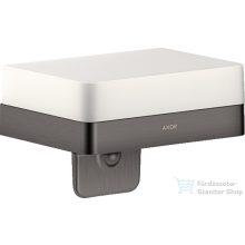   Hansgrohe AXOR UNIVERSAL SOFTSQUARE folyékonyszappan-adagoló,szálcsiszolt fekete króm 42819340