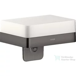   Hansgrohe AXOR UNIVERSAL SOFTSQUARE folyékonyszappan-adagoló,szálcsiszolt fekete króm 42819340