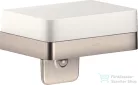 Hansgrohe AXOR UNIVERSAL SOFTSQUARE folyékonyszappan-adagoló,rozsdamentes acél hatású 42819800