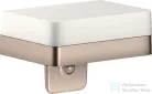 Hansgrohe AXOR UNIVERSAL SOFTSQUARE folyékonyszappan-adagoló,szálcsiszolt nikkel 42819820