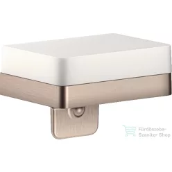   Hansgrohe AXOR UNIVERSAL SOFTSQUARE folyékonyszappan-adagoló,szálcsiszolt nikkel 42819820
