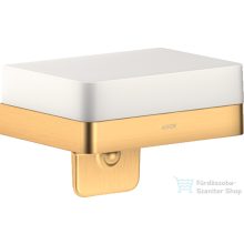   Hansgrohe AXOR UNIVERSAL SOFTSQUARE folyékonyszappan-adagoló,szálcsiszolt sárgaréz hatású 42819950