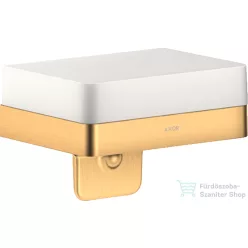   Hansgrohe AXOR UNIVERSAL SOFTSQUARE folyékonyszappan-adagoló,szálcsiszolt sárgaréz hatású 42819950