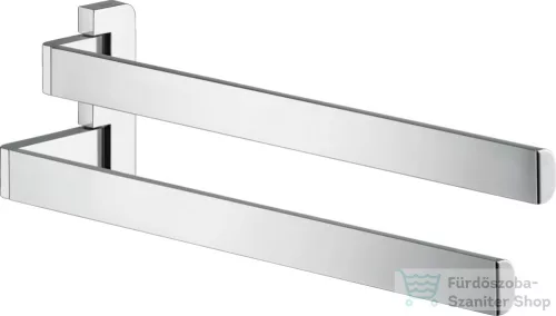 Hansgrohe AXOR UNIVERSAL SOFTSQUARE dupla törölközőtartó, króm 42821000
