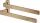 Hansgrohe AXOR UNIVERSAL SOFTSQUARE 40,9 cm-es dupla törölközőtartó,szálcsiszolt bronz 42821140
