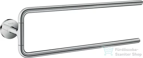 Hansgrohe AXOR UNIVERSAL CIRCULAR 49 cm-es dupla fali törölközőtartó,króm 42822000