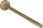 Hansgrohe AXOR UNIVERSAL CIRCULAR 354 mm-es törölközőtartó,szálcsiszolt bronz 42826140