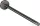 Hansgrohe AXOR UNIVERSAL CIRCULAR 354 mm-es törölközőtartó,polírozott fekete króm 42826330