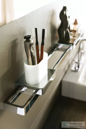 Hansgrohe AXOR UNIVERSAL SOFTSQUARE 69,4 cm-es törölközőtartó, króm 42832000