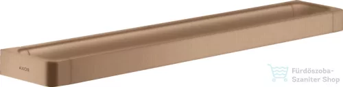 Hansgrohe AXOR UNIVERSAL SOFTSQUARE 69,4 cm-es törölközőtartó,szálcsiszolt vörös arany hatású 42832310