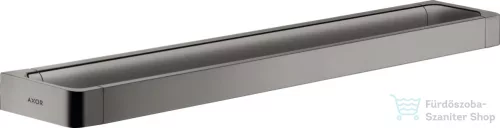 Hansgrohe AXOR UNIVERSAL SOFTSQUARE 69,4 cm-es törölközőtartó,polírozott fekete króm 42832330