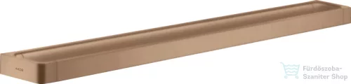 Hansgrohe AXOR UNIVERSAL SOFTSQUARE 89,4 cm-es törölközőtartó,szálcsiszolt vörös arany hatású 42833310