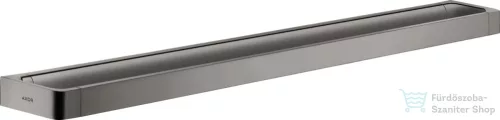 Hansgrohe AXOR UNIVERSAL SOFTSQUARE 89,4 cm-es törölközőtartó,polírozott fekete króm 42833330