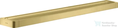 Hansgrohe AXOR UNIVERSAL SOFTSQUARE 89,4 cm-es törölközőtartó,szálcsiszolt sárgaréz hatású 42833950