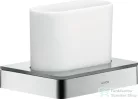 Hansgrohe AXOR UNIVERSAL SOFTSQUARE fogkefetartó pohár, króm 42834000