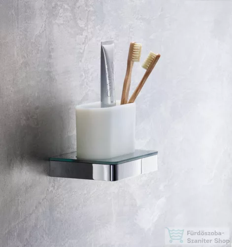 Hansgrohe AXOR UNIVERSAL SOFTSQUARE fogkefetartó pohár, króm 42834000