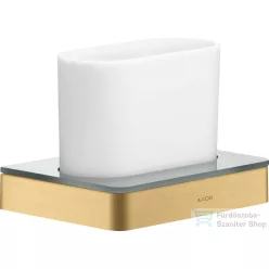   Hansgrohe AXOR UNIVERSAL SOFTSQUARE fogkefetartó pohár,szálcsiszolt arany hatású 42834250
