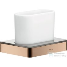   Hansgrohe AXOR UNIVERSAL SOFTSQUARE fogkefetartó pohár,polírozott vörös arany hatású 42834300