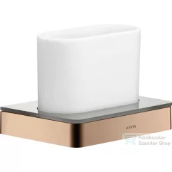   Hansgrohe AXOR UNIVERSAL SOFTSQUARE fogkefetartó pohár,polírozott vörös arany hatású 42834300