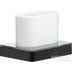  Hansgrohe AXOR UNIVERSAL SOFTSQUARE fogkefetartó pohár,matt fekete 42834670