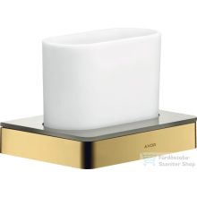   Hansgrohe AXOR UNIVERSAL SOFTSQUARE fogkefetartó pohár,polírozott arany hatású 42834990