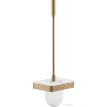   Hansgrohe AXOR UNIVERSAL SOFTSQUARE fali wc kefe tartó,szálcsiszolt bronz 42835140