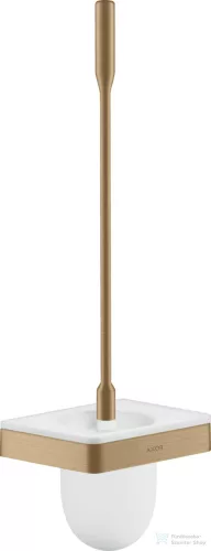 Hansgrohe AXOR UNIVERSAL SOFTSQUARE fali wc kefe tartó,szálcsiszolt bronz 42835140