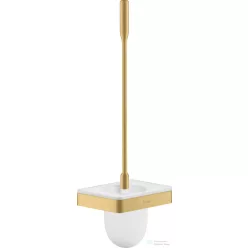   Hansgrohe AXOR UNIVERSAL SOFTSQUARE fali wc kefe tartó,szálcsiszolt arany hatású 42835250