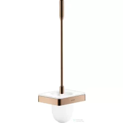   Hansgrohe AXOR UNIVERSAL SOFTSQUARE fali wc kefe tartó,polírozott vörös arany hatású 42835300