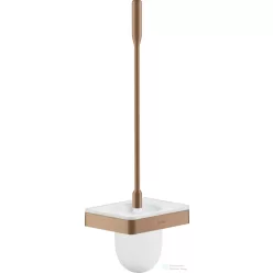   Hansgrohe AXOR UNIVERSAL SOFTSQUARE fali wc kefe tartó,szálcsiszolt vörös arany hatású 42835310