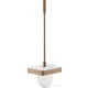 Hansgrohe AXOR UNIVERSAL SOFTSQUARE fali wc kefe tartó,szálcsiszolt vörös arany hatású 42835310