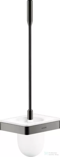 Hansgrohe AXOR UNIVERSAL SOFTSQUARE fali wc kefe tartó,polírozott fekete króm 42835330