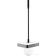 Hansgrohe AXOR UNIVERSAL SOFTSQUARE fali wc kefe tartó,polírozott fekete króm 42835330