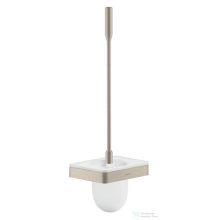   Hansgrohe AXOR UNIVERSAL SOFTSQUARE fali wc kefe tartó,rozsdamentes acél hatású 42835800