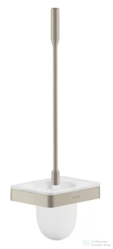 Hansgrohe AXOR UNIVERSAL SOFTSQUARE fali wc kefe tartó,rozsdamentes acél hatású 42835800