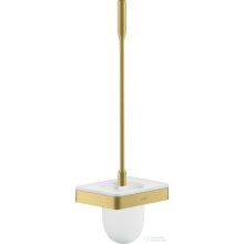   Hansgrohe AXOR UNIVERSAL SOFTSQUARE fali wc kefe tartó,szálcsiszolt sárgaréz hatású 42835950