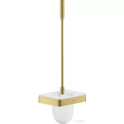   Hansgrohe AXOR UNIVERSAL SOFTSQUARE fali wc kefe tartó,szálcsiszolt sárgaréz hatású 42835950