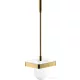 Hansgrohe AXOR UNIVERSAL SOFTSQUARE fali wc kefe tartó,polírozott arany hatású 42835990
