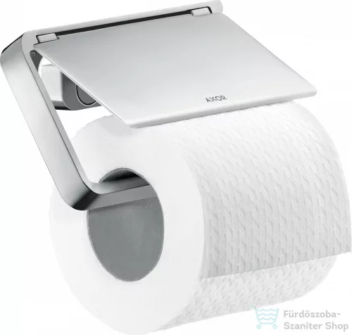 Hansgrohe AXOR UNIVERSAL Softsquare fedeles wc papír tartó, króm 42836000